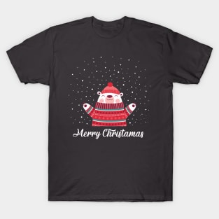 Cute Christmas Bear T-Shirt